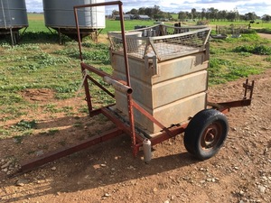 Water Tank & Trailer - 2% Buyers Premium on all Lots