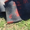 Rubber belting from conveyor belts
