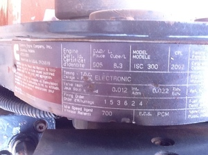 Cummins ISC Motor
