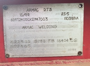 Armac Welding Dog Trailer