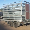 Tandem Trailer with Gal Stock Crate