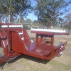 Big Foot Hay Feed out Machine 