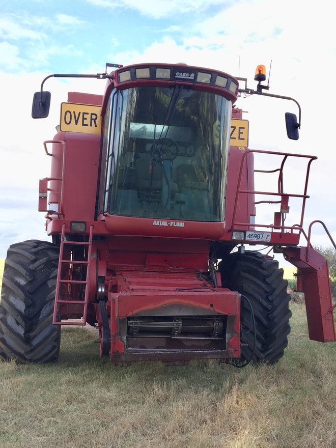 1996 Case 2188 Header with Front