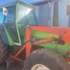 DEUTZ DX110 TRACTOR AND LOADER  4 X 4 
