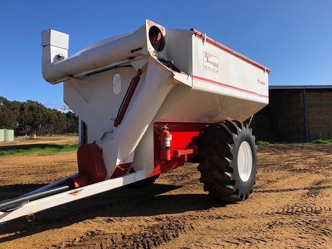 18m/t Barber Engineering Chaser Bin