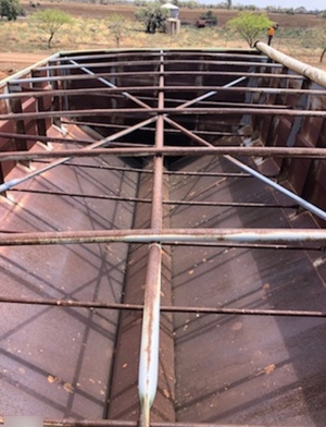 2005 TruFab 30 Ton Chaser Bin - ONO