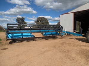 cole 29 ft tow behind windrower