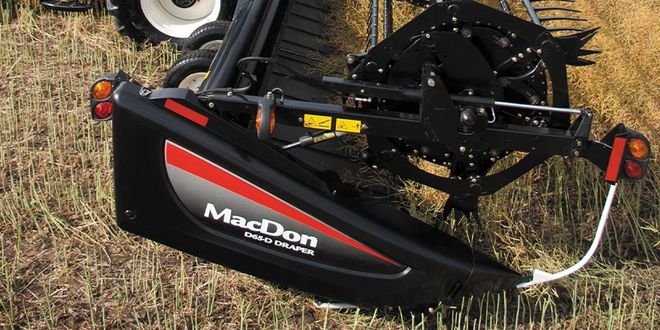 MacDon 25 ft Windrower Head. D 65