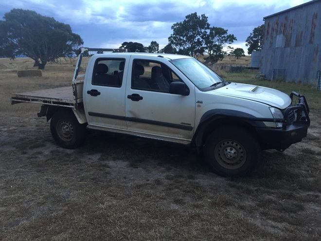 Holden rodeo twin cab 