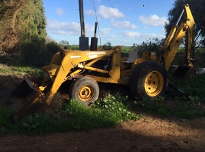 John Deere 400 Backhoe with Front end Loader