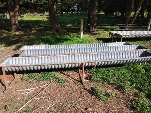 3 x PELN Poly Feed Troughs (#1)