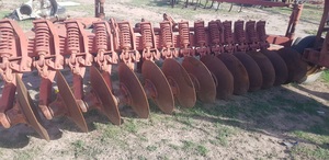 International 14 disc one way plough