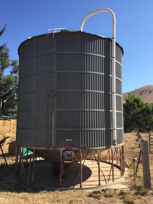 Nelson 60 cubic metre grain silo
