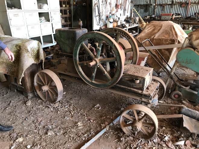 (A134) - Fuller and Johnson Oil Engine