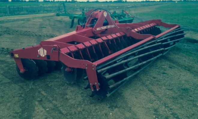 3 to 4 meter multi disc/speed tiller