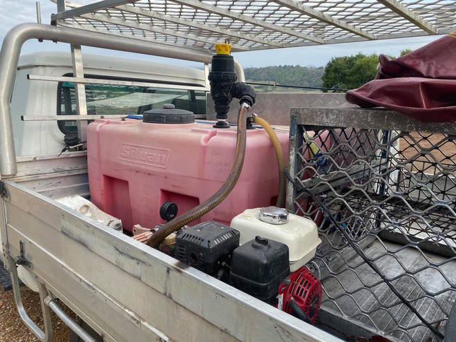 SprayMax Quickspray Unit and Tank