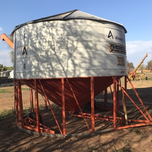Ahrens Sherwell 31/mt Auger Bin / Field Bin For Sale