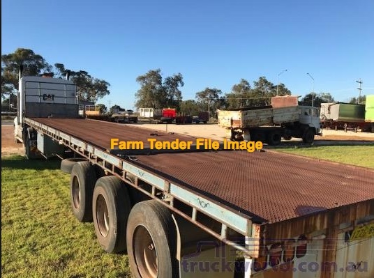 WANTED Single Axle Flat Top Semi Trailer Cheap