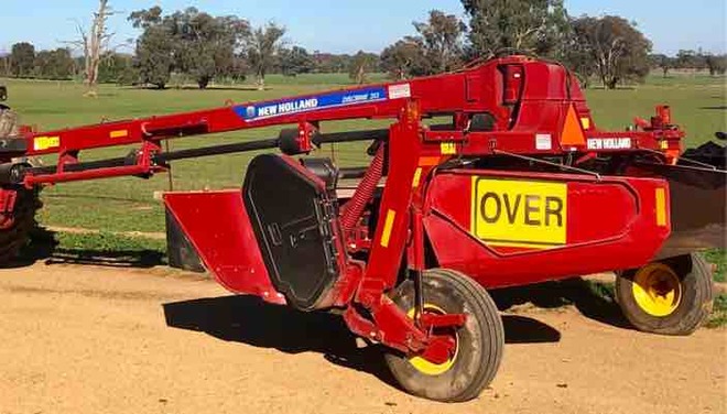  New Holland 313 Mower Conditioner 2015 