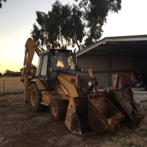 CAT 428B Backhoe