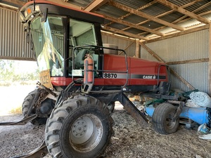 Case IH 8870 Windrower with 30ft 425 Draper Front