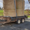 Barley Hay Rolls Shedded