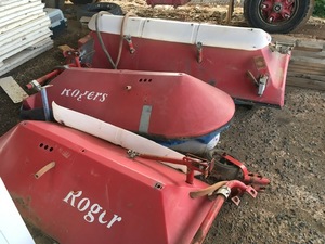 Under Auction -  3 x Roger Spray Hoods - 2% Buyers Premium on all Lots