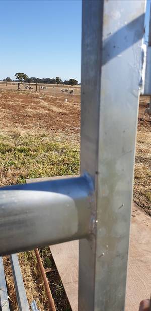 New Cattle/Horse Yard Gate