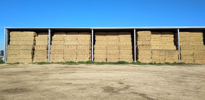 580mt Oaten Hay (610kg 8x4x3 bales)