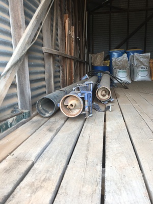 Grain line drill fill