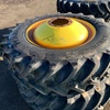 Under Auction - As New John Deere Original New Header Tyres On Rims - 520/85-R42  on All Lots 