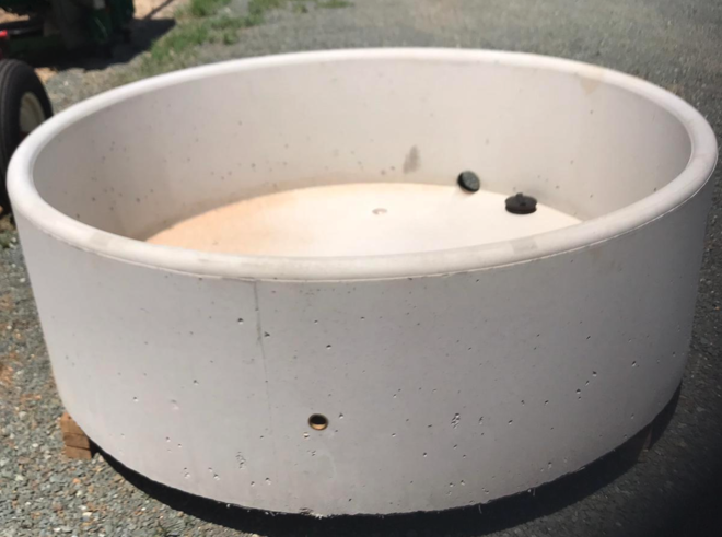 PMM save 5% on RRP for High Wall AgCrete Round Troughs - Ideal for Cattle, Horse & Alpaca