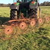 5 wheel hay rake