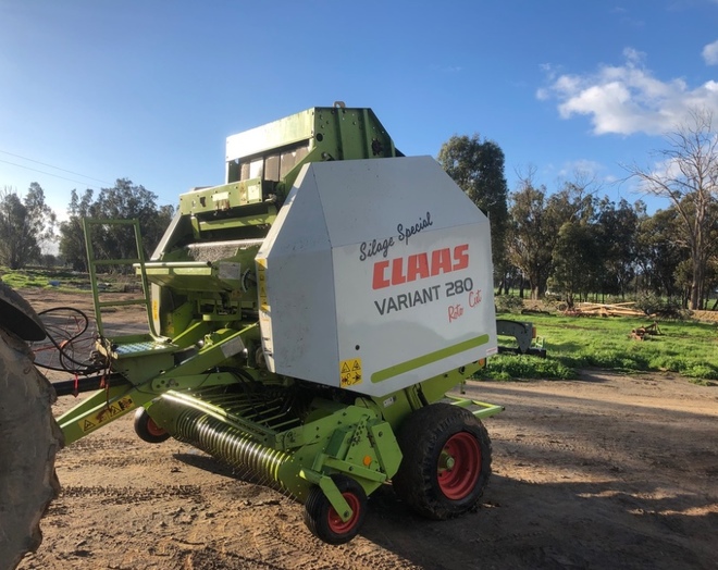 Claas Variant 280 Roto Cut Baler