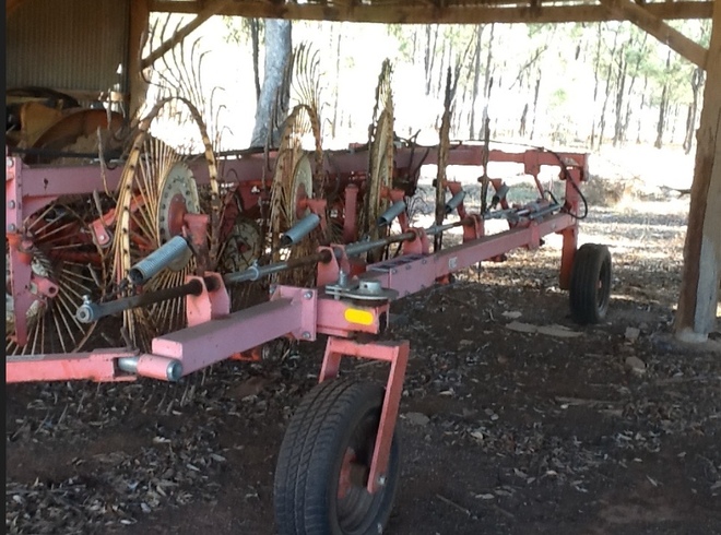 Hay Rake 10 Wheel  Stirex ?