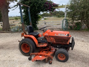Kubota B1550 HST 17HP with RC60-B (Mowing Deck)