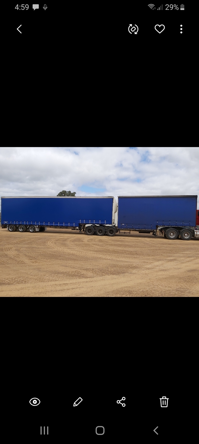 B double drop deck set 