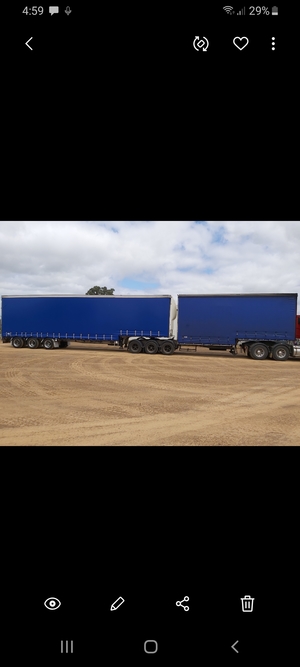 B double drop deck set 