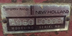 New Holland 96 Slasher