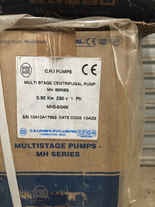 CRI Centrifugal Pumps