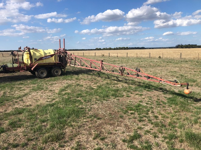 2003 Hardi Explorer Boom Spray For Sale