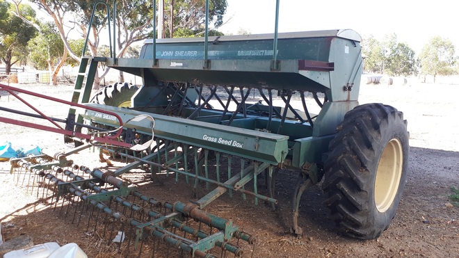 John Shearer 6 Row Direct Drill