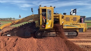 Vermeer Tracked Trencher