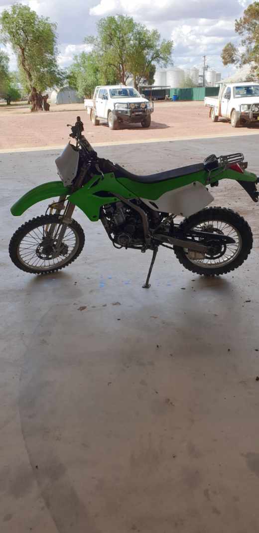 Kawasaki KLX  250h motorbike