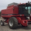 1992 CASE IH 1660 & 25ft 1020 FLEX FRONT 