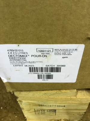 Dectomax Pour-On Drench - Endectocide (Doramectin)
