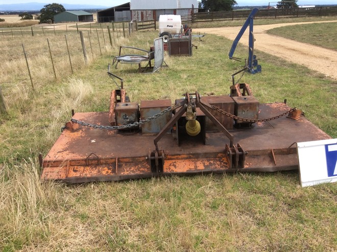 Under Auction - 10ft Twin Blade Slasher - 2% + GST Buyers Premium On All Lots 