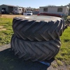 Olympic 23.1-34 Tyres/Rims & Centres x 2 