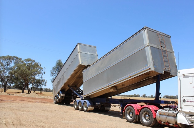 1999 Hercules B-Double High Side Tippers 