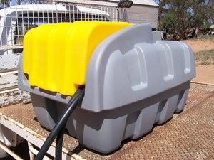 As New 200 Litre 12v-24v Electric Diesel Fuel Pod